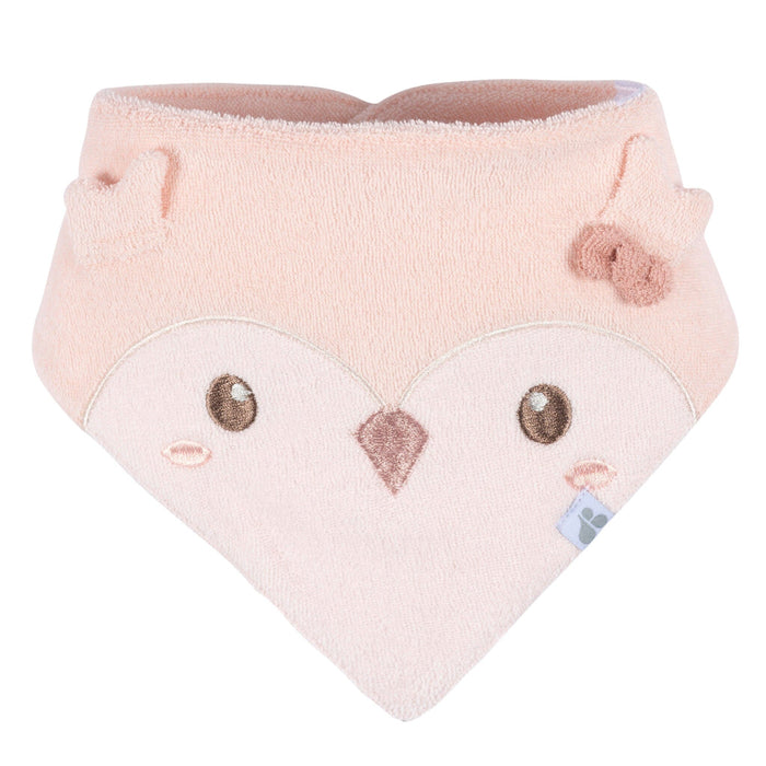 3-Pack Baby Girls Pink Bandana Bib bibs Just Born®