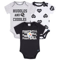 3-Pack Baby Girls Pittsburgh Steelers Bodysuit Set Onesies Bodysuits NFL