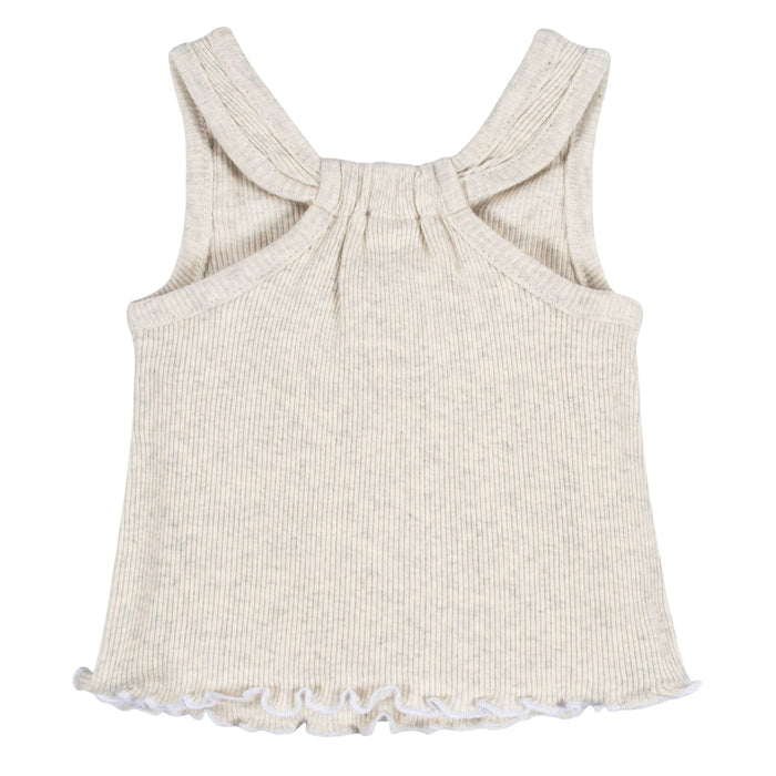 3-Pack Baby & Toddler Girls Sweet Florals Racer Back Tank Tops-Gerber Childrenswear