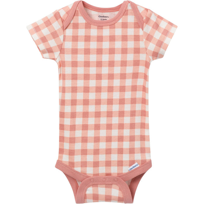 3-Pack Baby Girls Sweet Little Bee Short Sleeve Onesies® Bodysuits Onesies Bodysuits Gerber®