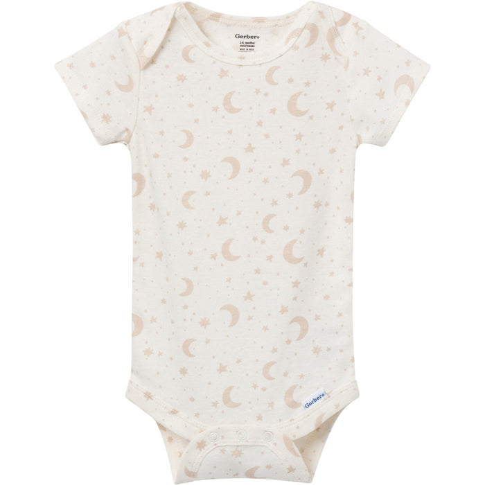 3-Pack Baby Neutral Hot Air Balloon Adventure Short Sleeve Onesies® Bodysuits Onesies Bodysuits Gerber®