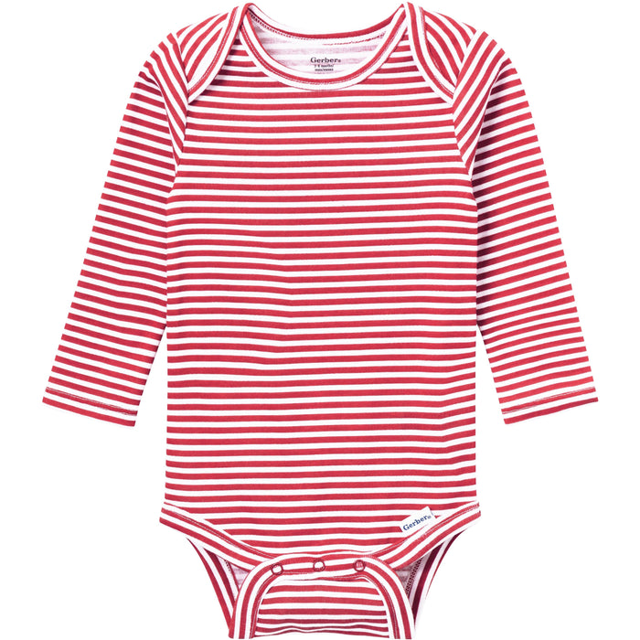 3-Pack Baby Neutral Jolly Long Sleeve Onesies® Bodysuits onesies Gerber®