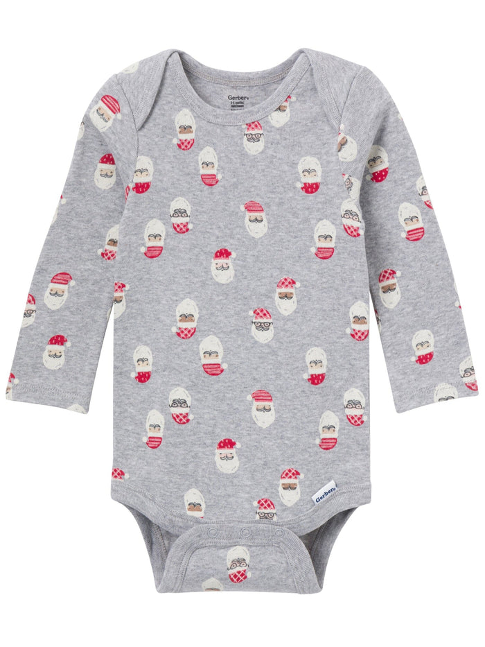 3-Pack Baby Neutral Jolly Long Sleeve Onesies® Bodysuits onesies Gerber®
