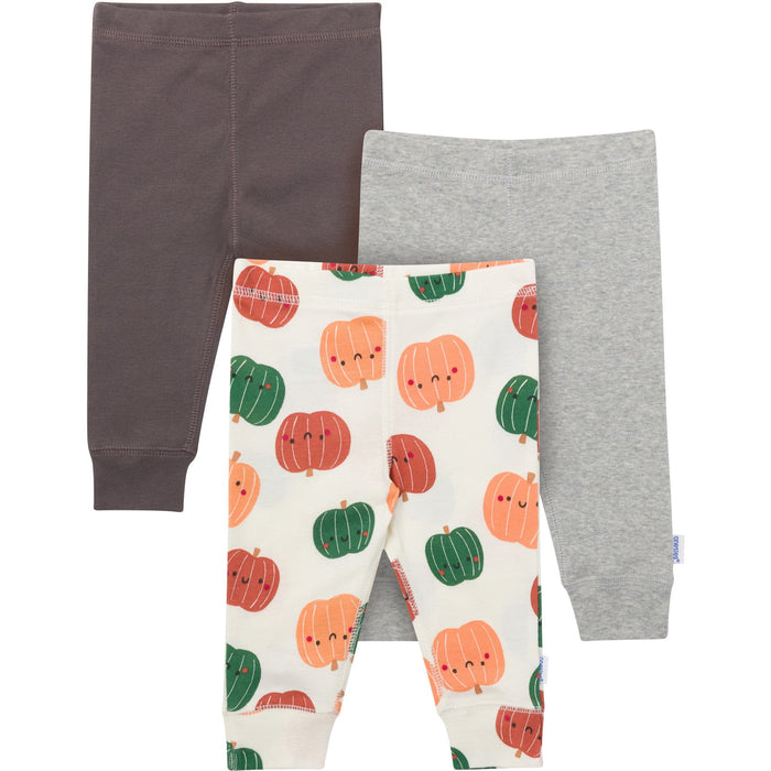 3-Pack Baby Neutral Pumpkins Active Pants Pants & Bottoms Gerber®