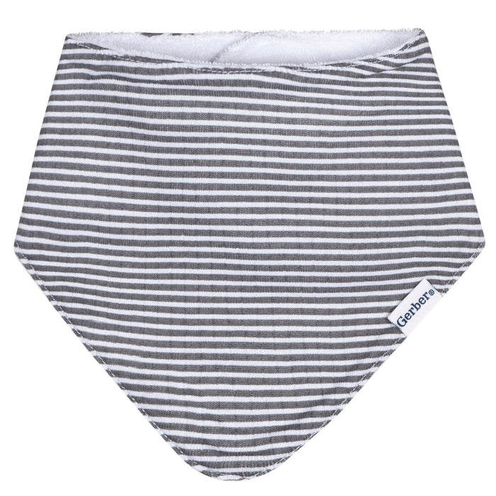 3-Pack Baby Neutral Safari Bandana Bib Bibs & Burp Cloths Gerber®