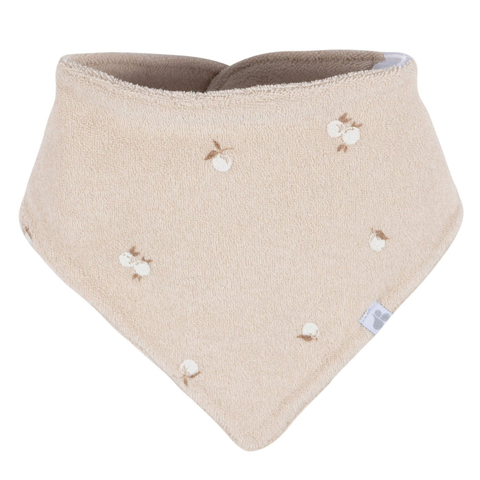3-Pack Baby Neutral Tan Bandana Bib bibs Just Born®