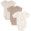3-Piece Baby Neutral Tan/Brown Bodysuit Set Gerber®