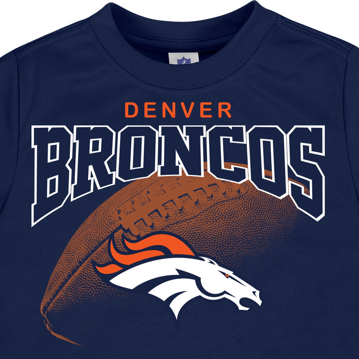 3-Pack Baby & Toddler Boys Broncos Short Sleeve Shirts