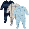 3-Pack Baby & Toddler Boys Golf Footless Fleece Pajamas Sleepwear Gerber®