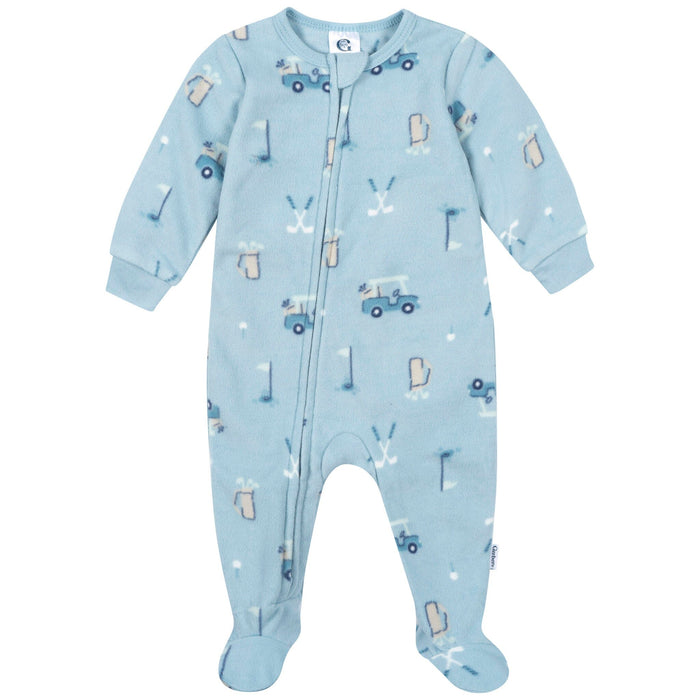 3-Pack Baby & Toddler Boys Golf Footless Fleece Pajamas Sleepwear Gerber®