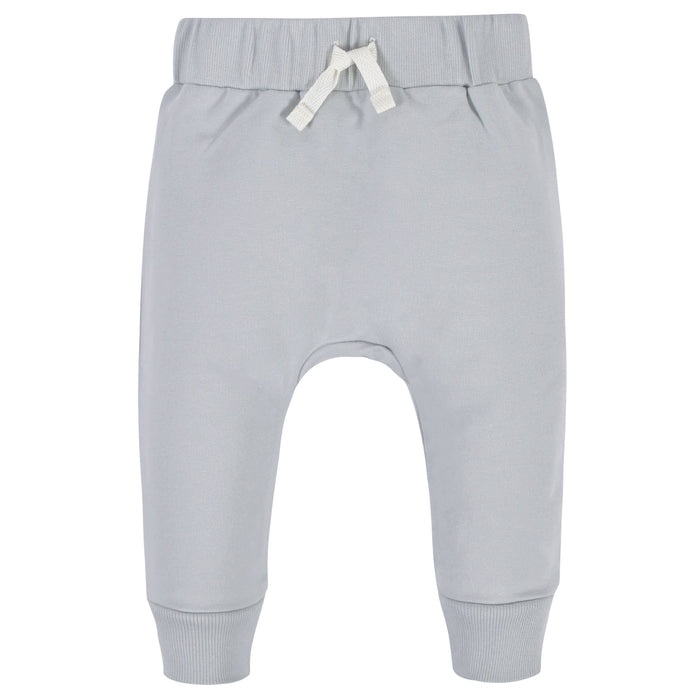 3-Pack Baby & Toddler Boys Navy & Gray Premium Jogger-Gerber Childrenswear