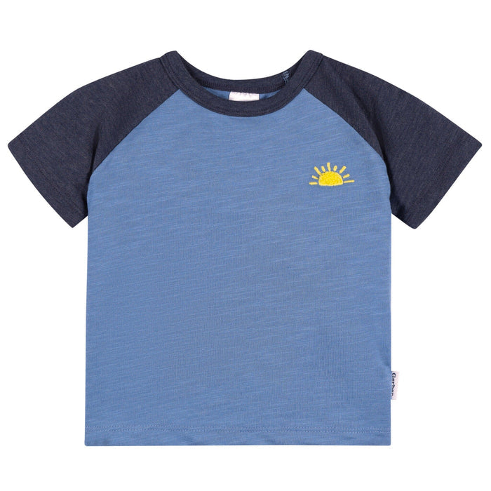 3-Pack Baby & Toddler Boys Blue, Green and White Short Sleeve T-Shirts tops Gerber®