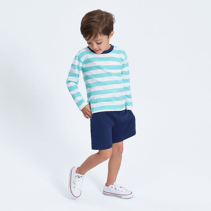 3-Pack Baby & Toddler Boys Royal Blues Pull-On Knit Shorts-Gerber Childrenswear