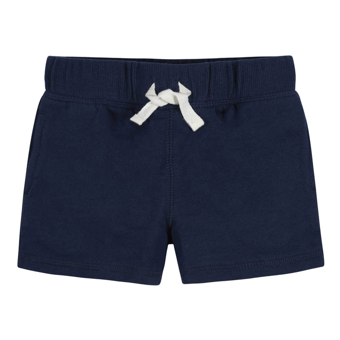 3-Pack Baby & Toddler Boys Royal Blues Pull-On Knit Shorts-Gerber Childrenswear
