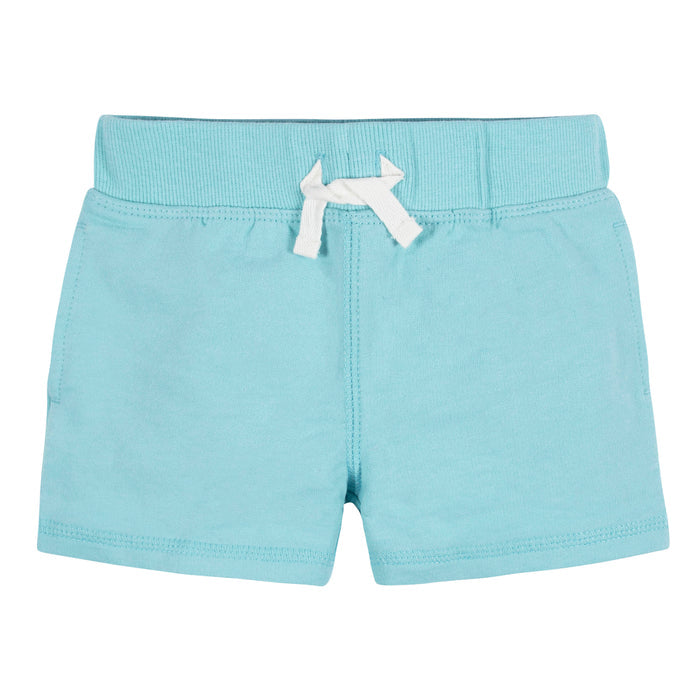 3-Pack Baby & Toddler Boys Royal Blues Pull-On Knit Shorts-Gerber Childrenswear
