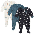3-Pack Baby & Toddler Boys Stars Footless Fleece Pajamas Sleepwear Gerber®