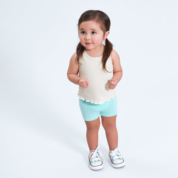 3-Pack Baby & Toddler Girls Picnic Day Dreams Pull-On Bike Shorts-Gerber Childrenswear