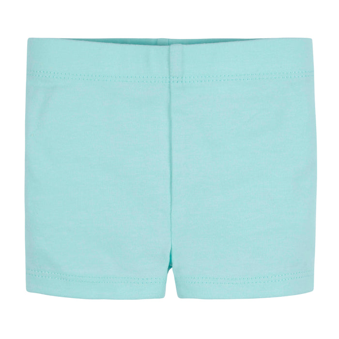 3-Pack Baby & Toddler Girls Picnic Day Dreams Pull-On Bike Shorts-Gerber Childrenswear