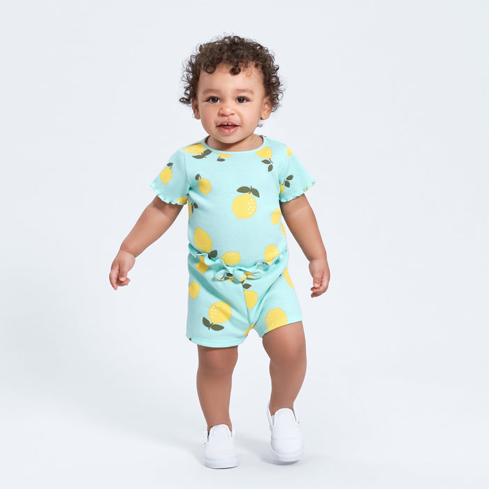 3-Pack Baby & Toddler Girls Picnic Day Dreams Pull-On Knit Shorts-Gerber Childrenswear