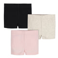 3-Pack Baby & Toddler Girls Sweet Florals Pull-On Bike Shorts-Gerber Childrenswear