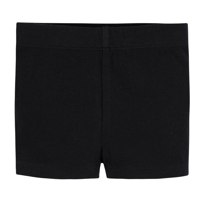 3-Pack Baby & Toddler Girls Sweet Florals Pull-On Bike Shorts-Gerber Childrenswear