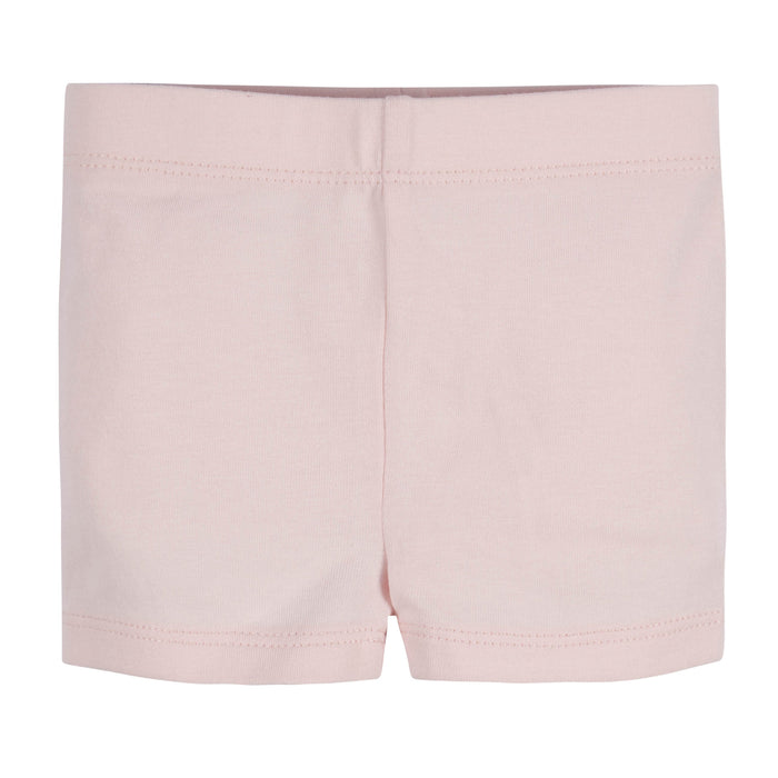 3-Pack Baby & Toddler Girls Sweet Florals Pull-On Bike Shorts-Gerber Childrenswear