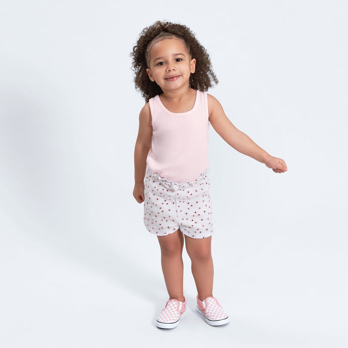 3-Pack Baby & Toddler Girls Sweet Florals Pull-On Knit Shorts-Gerber Childrenswear