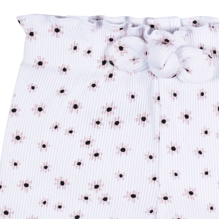 3-Pack Baby & Toddler Girls Sweet Florals Pull-On Knit Shorts-Gerber Childrenswear