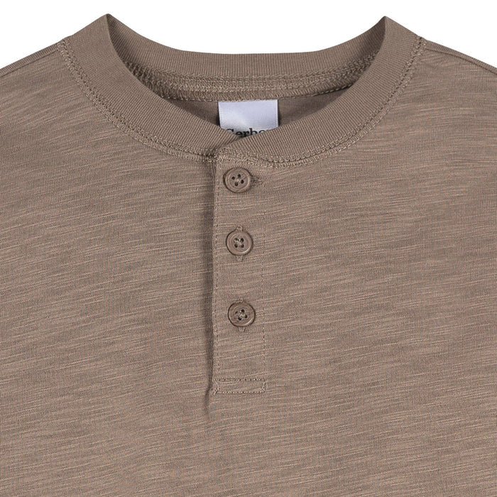 3-Pack Infant & Toddler Boys Green/Brown/Oatmeal Long Sleeve Shirts Tops Gerber®
