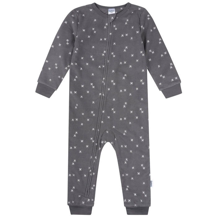 3-Pack Baby & Toddler Boys Trucks Footless Fleece Pajamas Sleepwear Gerber®