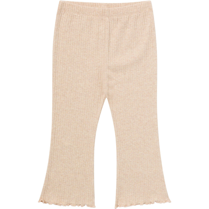 3-Pack Infant & Toddler Girls Brown Flowers, Oatmeal and Black Textured Flare Leggings bottoms Gerber®