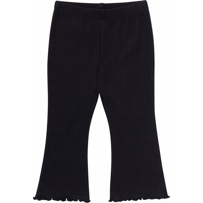 3-Pack Infant & Toddler Girls Brown Flowers, Oatmeal and Black Textured Flare Leggings bottoms Gerber®