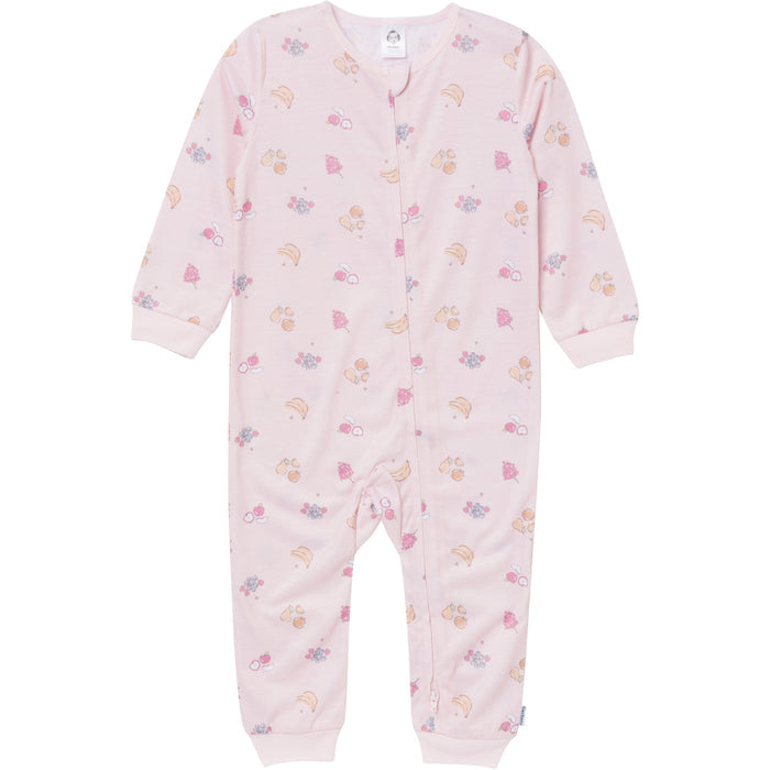 3-Pack Infant & Toddler Girls Fruits Footless Pajamas