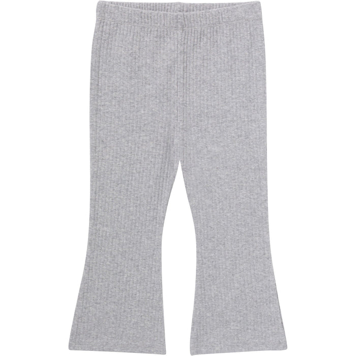 3-Pack Infant & Toddler Girls Green Daisies, Blue and Gray Textured Flare Leggings bottoms Gerber®