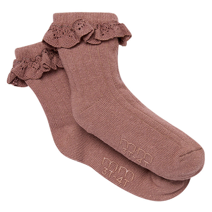 3-Pack Toddler Girls Neutral Lace Socks socks modern moments™ by Gerber®