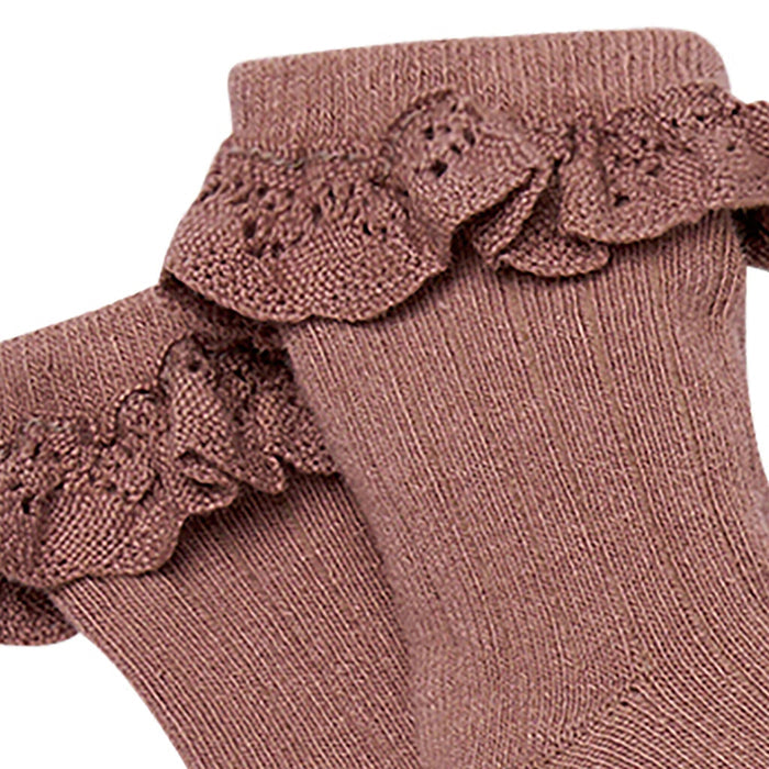 3-Pack Toddler Girls Neutral Lace Socks socks modern moments™ by Gerber®