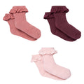 3-Pack Toddler Girls Pink Lace Socks socks modern moments™ by Gerber®