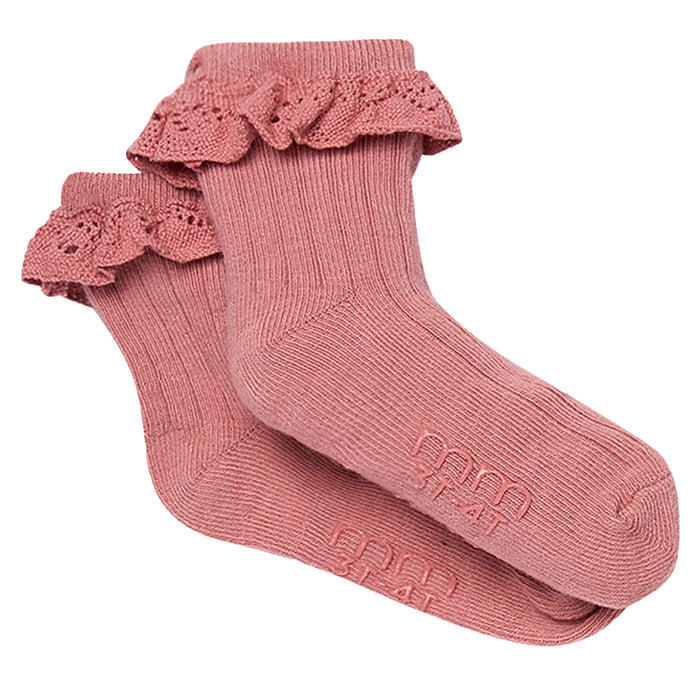 3-Pack Toddler Girls Pink Lace Socks socks modern moments™ by Gerber®