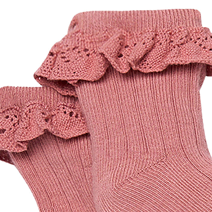 3-Pack Toddler Girls Pink Lace Socks socks modern moments™ by Gerber®