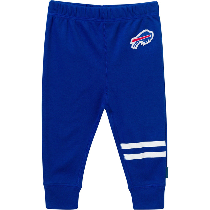 3-Piece Baby Boys Buffalo Bills Bodysuit, Active Pant and Cap Outfits & Sets NFL