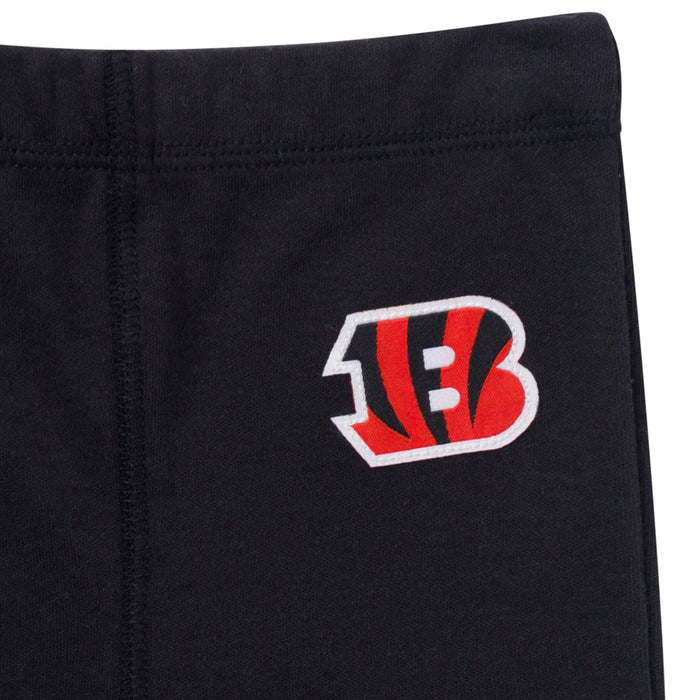 3-Piece Baby Boys Cincinatti Bengals Bodysuit, Active Pant and Cap Outfits & Sets NFL