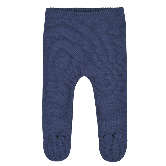 3-Piece Baby Boys Navy Knit Outfit & Blanket Set-Gerber Childrenswear