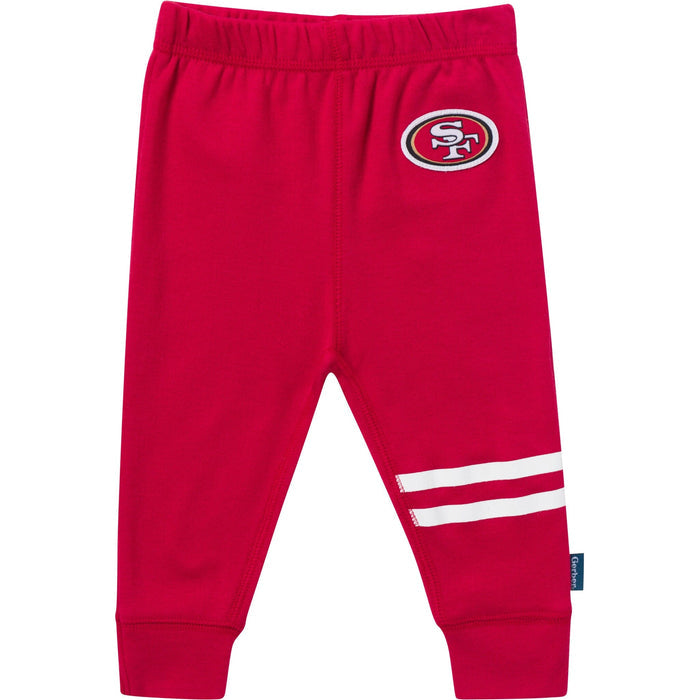 3-Piece Baby Boys 49Ers Bodysuit, Active Pant and Cap Outfits & Sets NFL