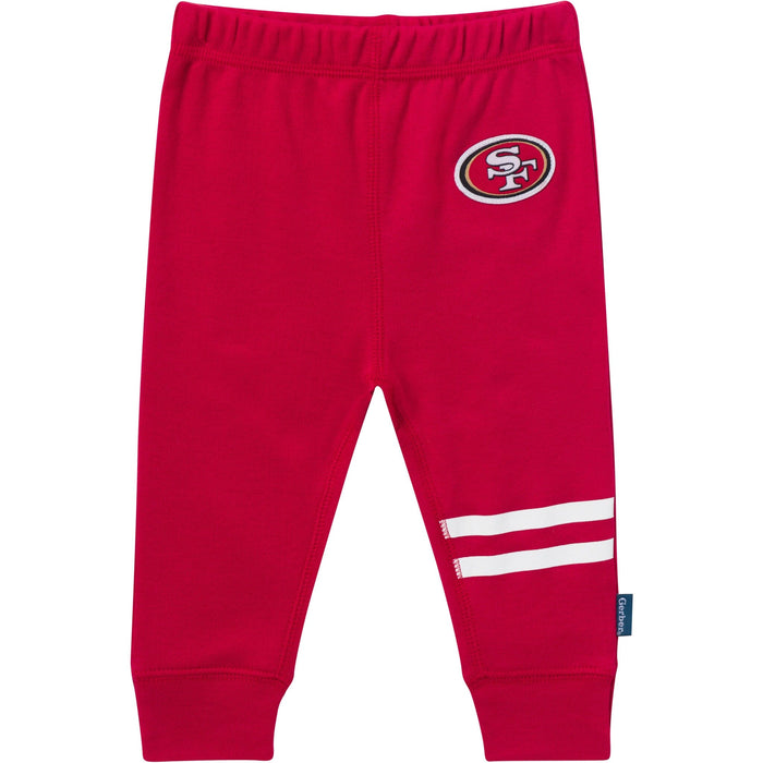 3-Piece Baby Girls 49Ers Bodysuit, Pants & Headband Set Outfits & Sets NFL