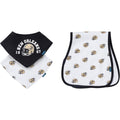 3-Pack Baby Neutral New Orleans Saints Bibs and Burp Cloth Set NFL NFL