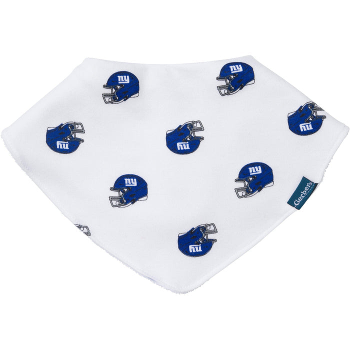 3-Pack Baby Neutral New York Giants Bibs and Burp Cloth Set NFL NFL