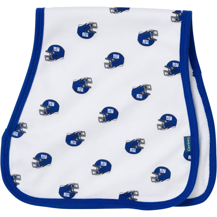 3-Pack Baby Neutral New York Giants Bibs and Burp Cloth Set NFL NFL