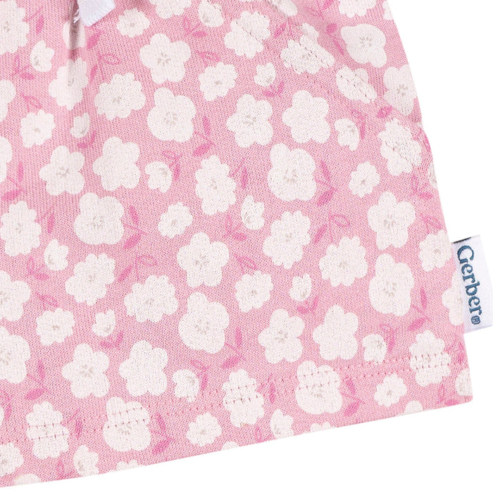 3-Piece Baby & Toddler Girls Ice Cream Knit Shorts Pants & Bottoms Gerber®