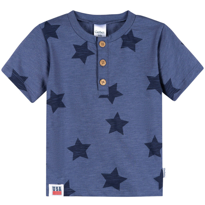 3-Piece Baby & Toddler Boys Chasing Waves T-Shirts & Shorts Outfits & Sets Gerber®