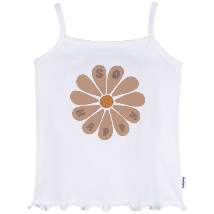 3-Piece Infant & Toddler Girls Daisy Sunshine T-Shirts & Shorts Outfits & Sets Gerber®